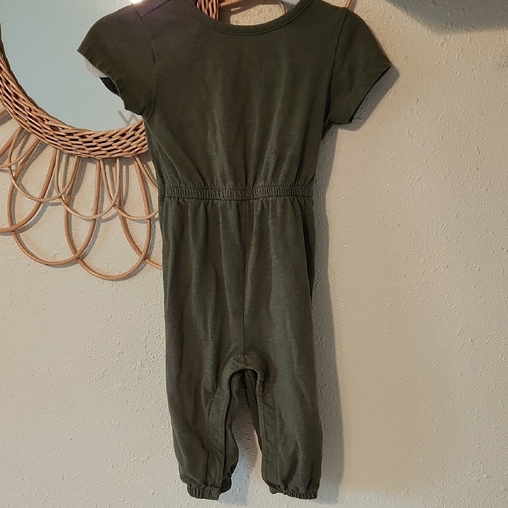 Old Navy Green Jumpsuit Relaxed Fit
